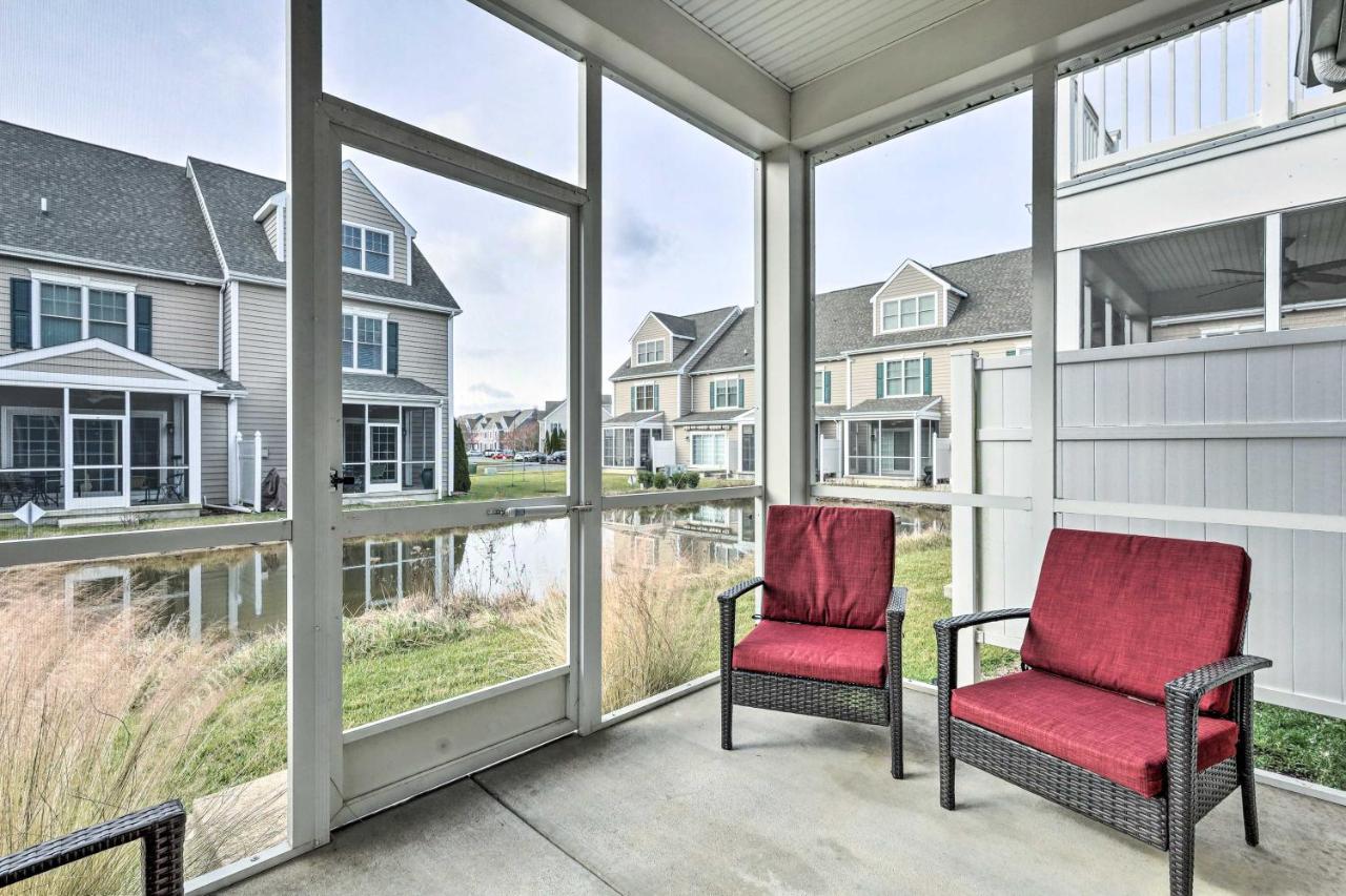 Rehoboth Townhome With Porch And Pool Access
